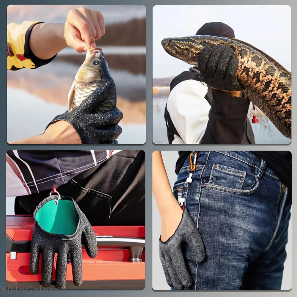 Heavy Duty Anti Slip Puncture  - Fishing Gloves recension och pris