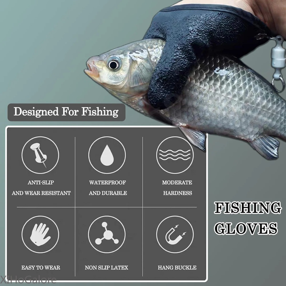 Heavy Duty Anti Slip Puncture  - Fishing Gloves recension och pris