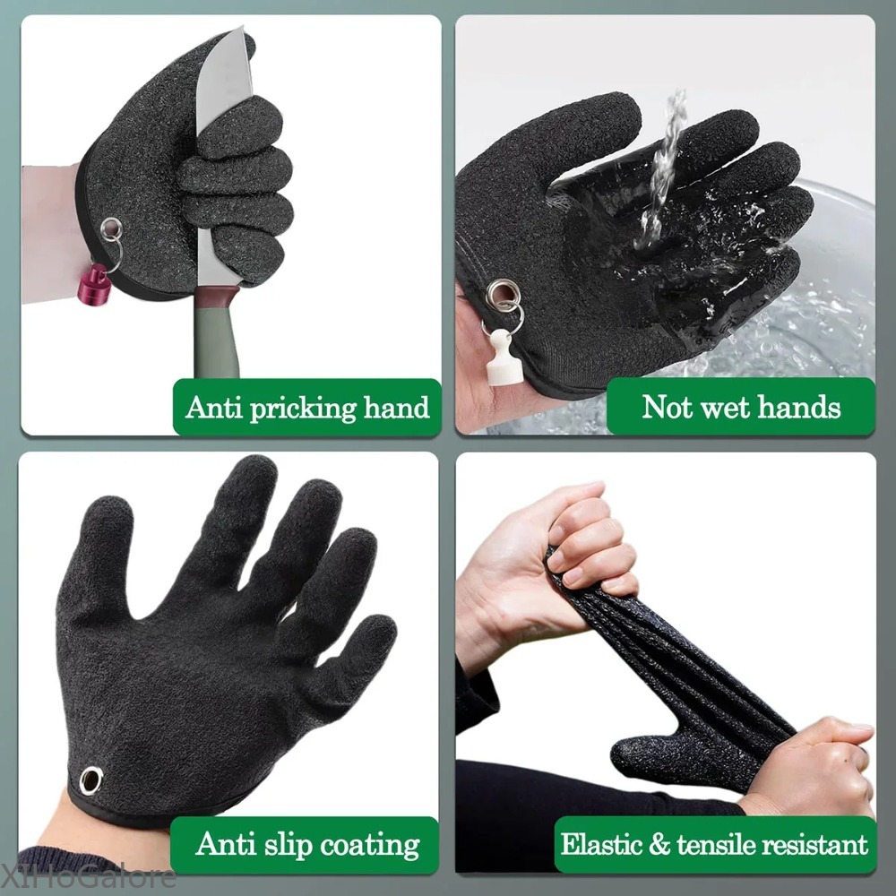 Heavy Duty Anti Slip Puncture  - Fishing Gloves recension och pris