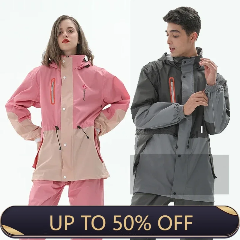 Split Raincoat Jacket Rain Pan - Fishing Rain Suit recension och pris