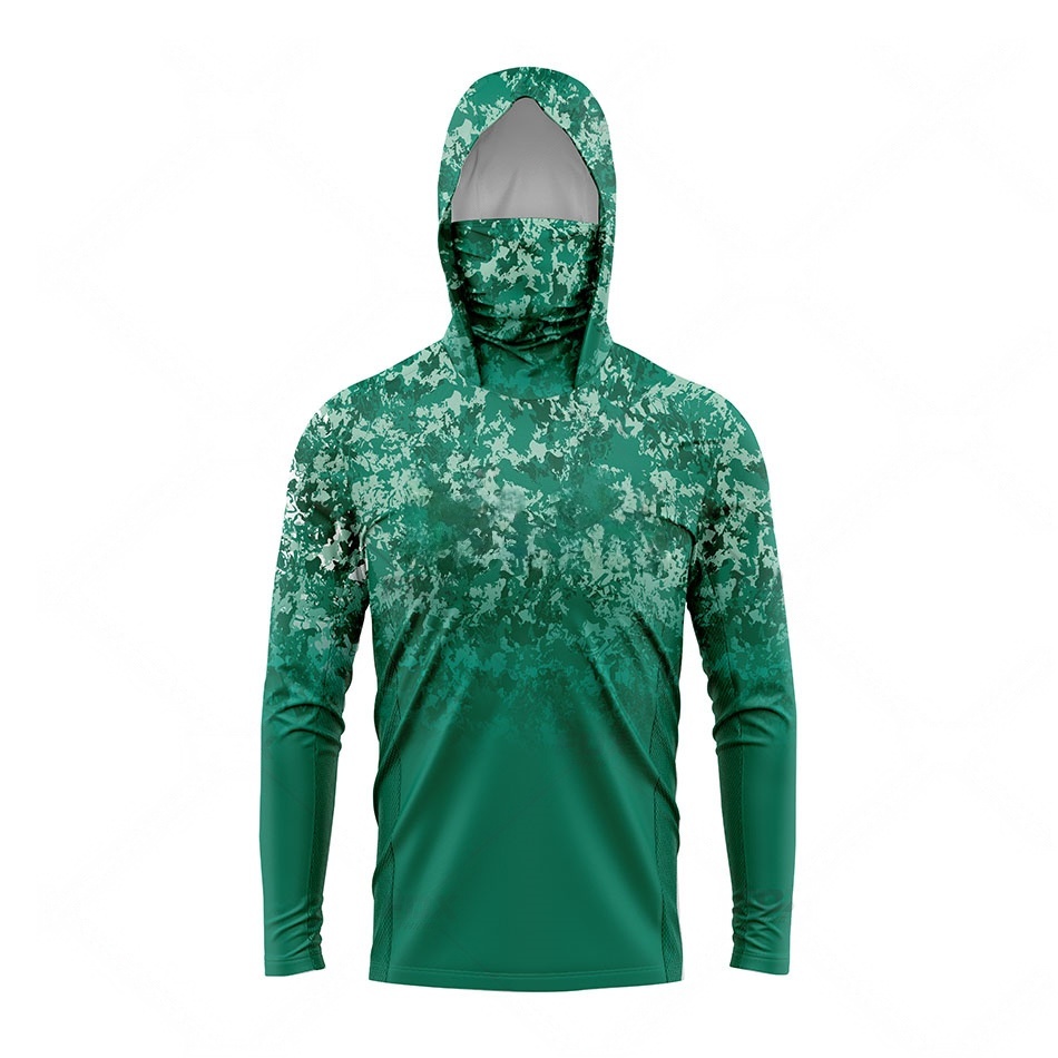 MALFC Fishing Apparel Men Hood - Fishing Shirt Uv Protection recension och pris